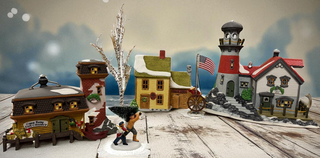 Vintage New England Village