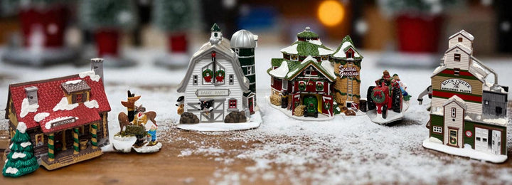 A Country Snow Village
