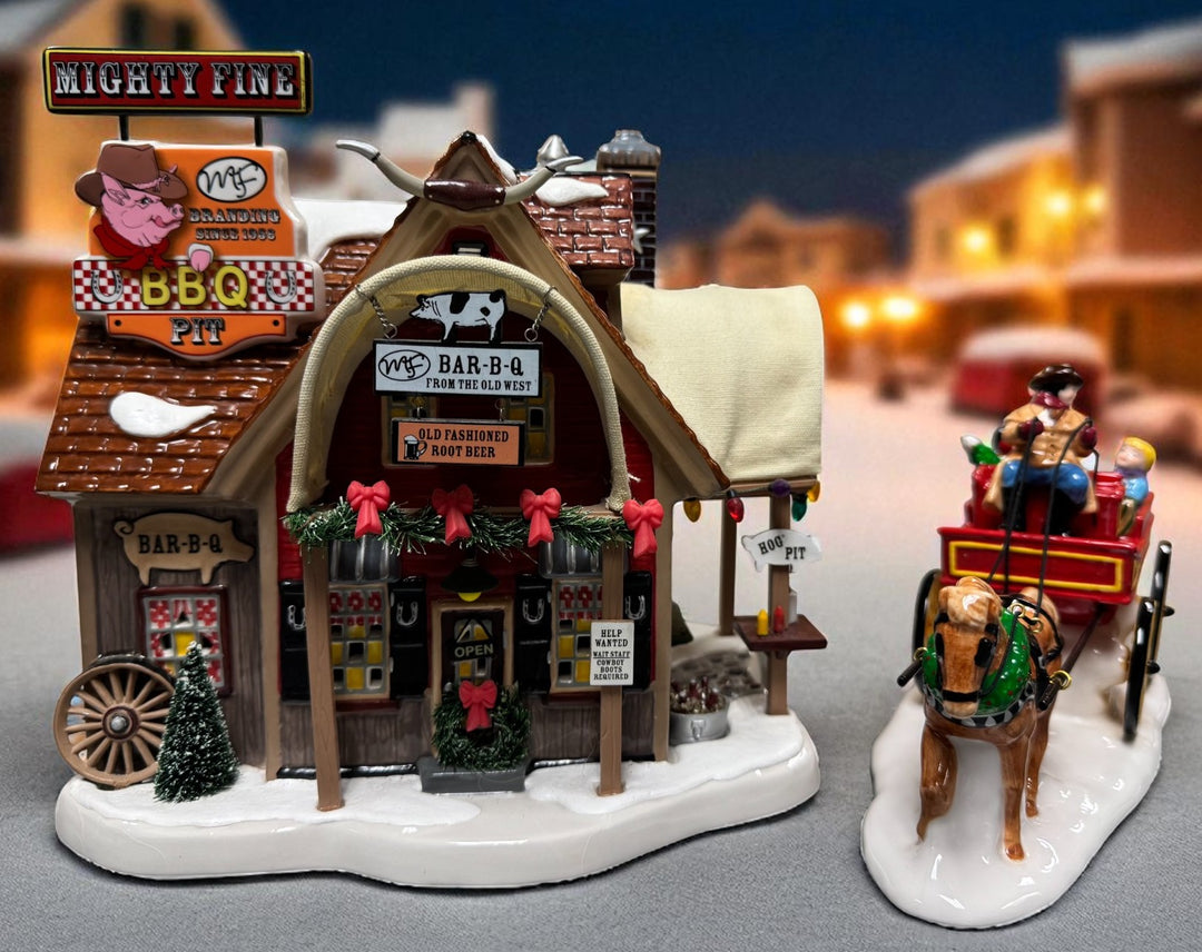 A Country Snow Village