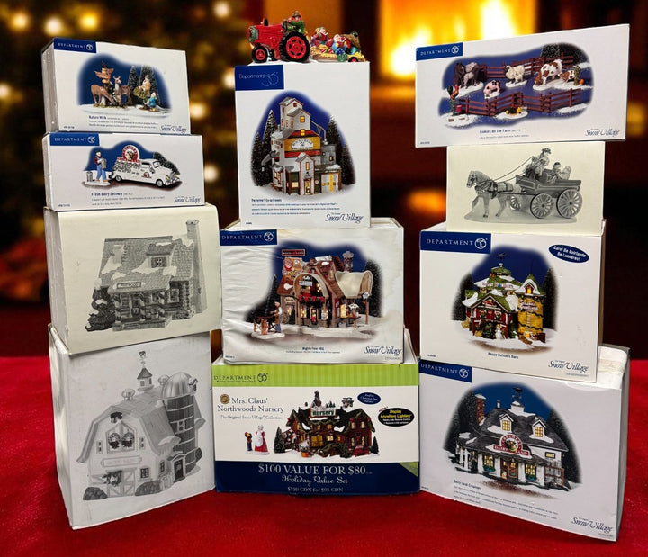 A Country Snow Village