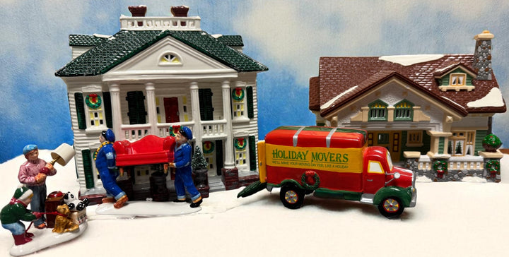 Holiday  Neighborhood in Snow Village