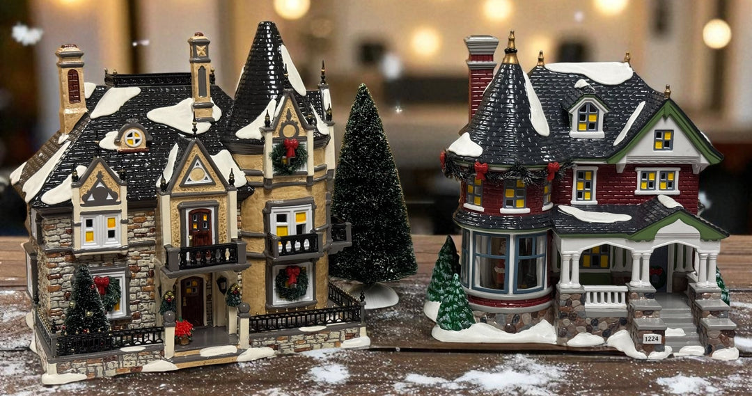 A Cozy Snow Village