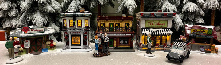 A Cozy Snow Village