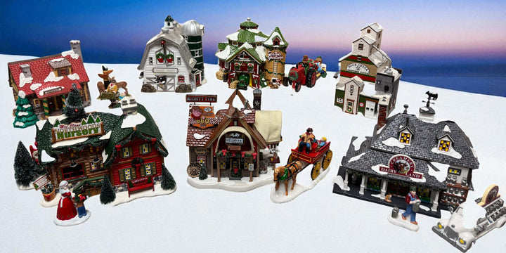 A Country Snow Village
