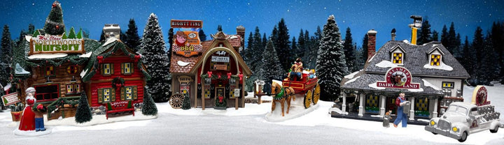 A Country Snow Village